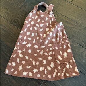 Zara Brown and Cream Patterned Fabric